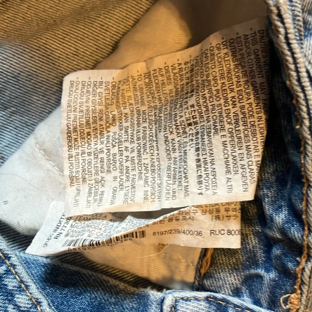 Women’s Zara High Waisted Straight Leg Jeans, Size 4 - Picture 3 of 8